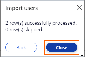 close import users window