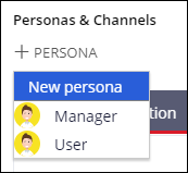 Add a new persona from the case life cycle