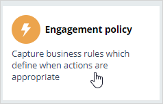 Engagement policy